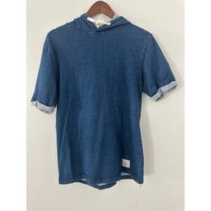 Flag & Anthem Short Sleeve Hoodie size small